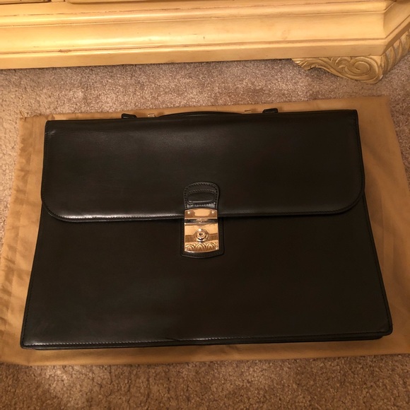 santoni briefcase